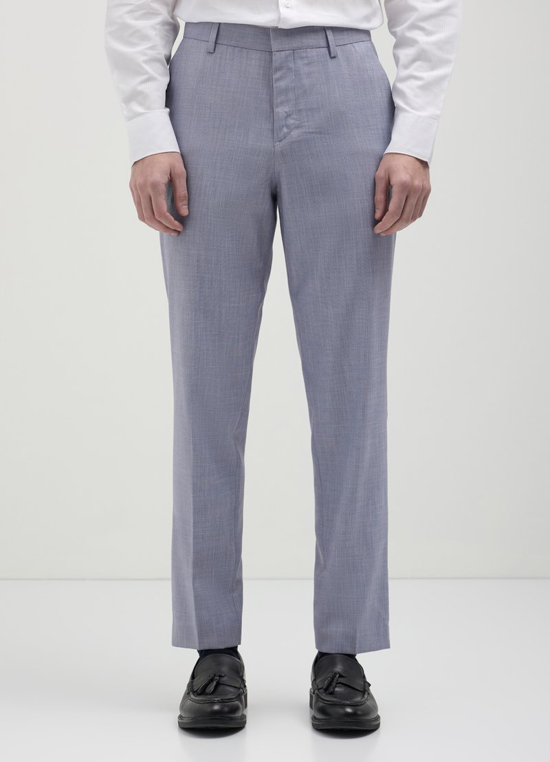Calliope STRUTTURATO - Stoffhose - azzurro