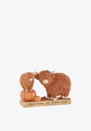 Next, LEAFY AUTUMN HAMISH THE HIGHLAND COW SENTIMENTAL ORNAMENT UNISEX - Dekoracje