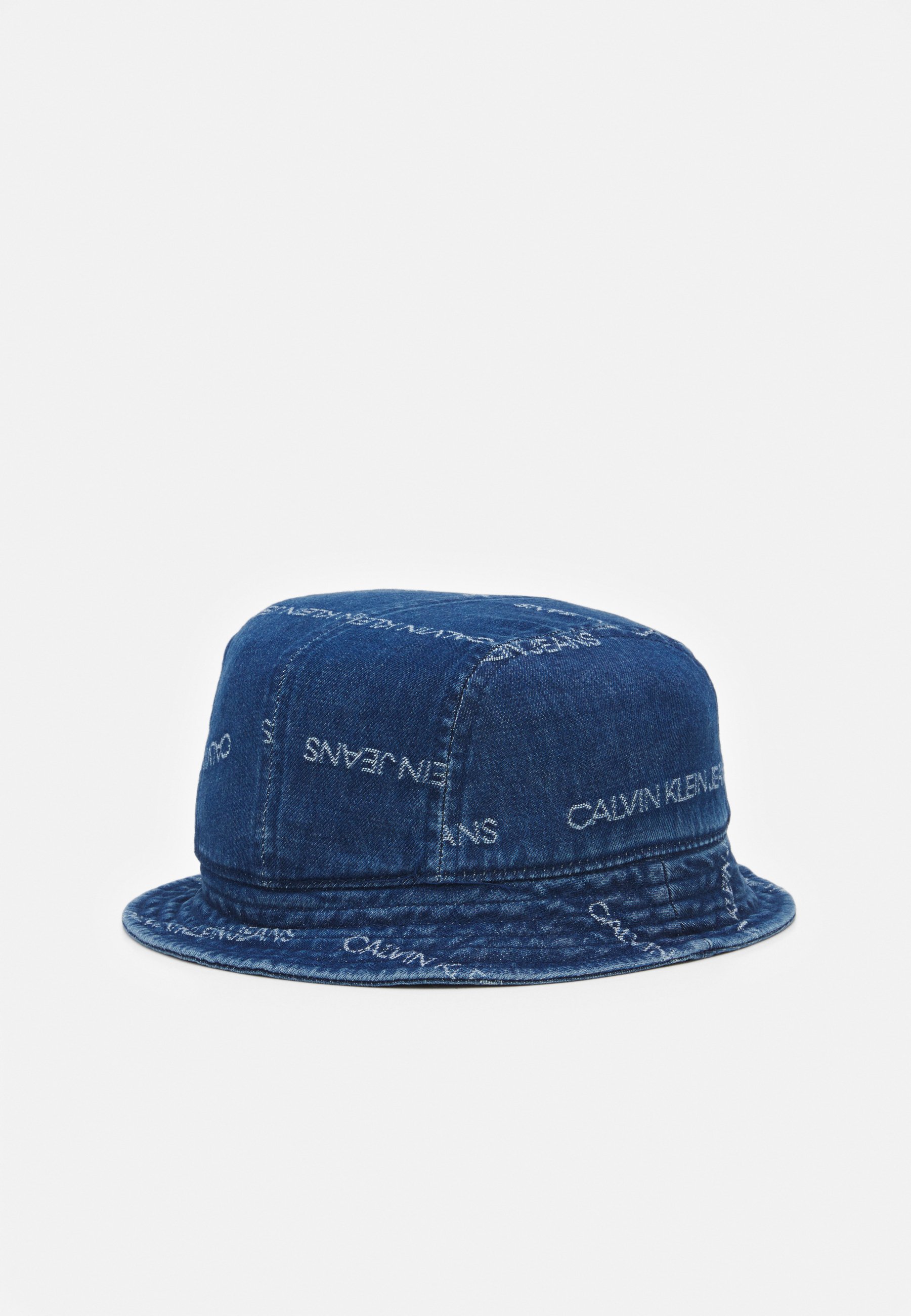 Calvin Klein Jeans LOGO BUCKET HAT UNISEX - Cappello - denim/blu denim -  Zalando.it