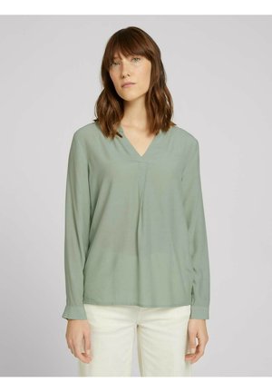 Camicetta - soft greyish green