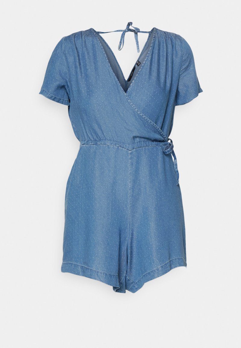 Vero Moda Petite Jumpsuit blauw denim/bluedenim