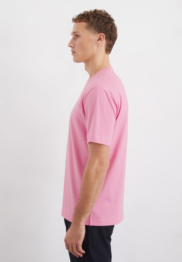 SHORT SLEEVE LOGO CREWNECK - Basic T-shirt - scandi rose3