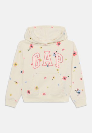 GAP KIDS RELAXED GAP LOGO HOODIE - Φούτερ με κουκούλα - white