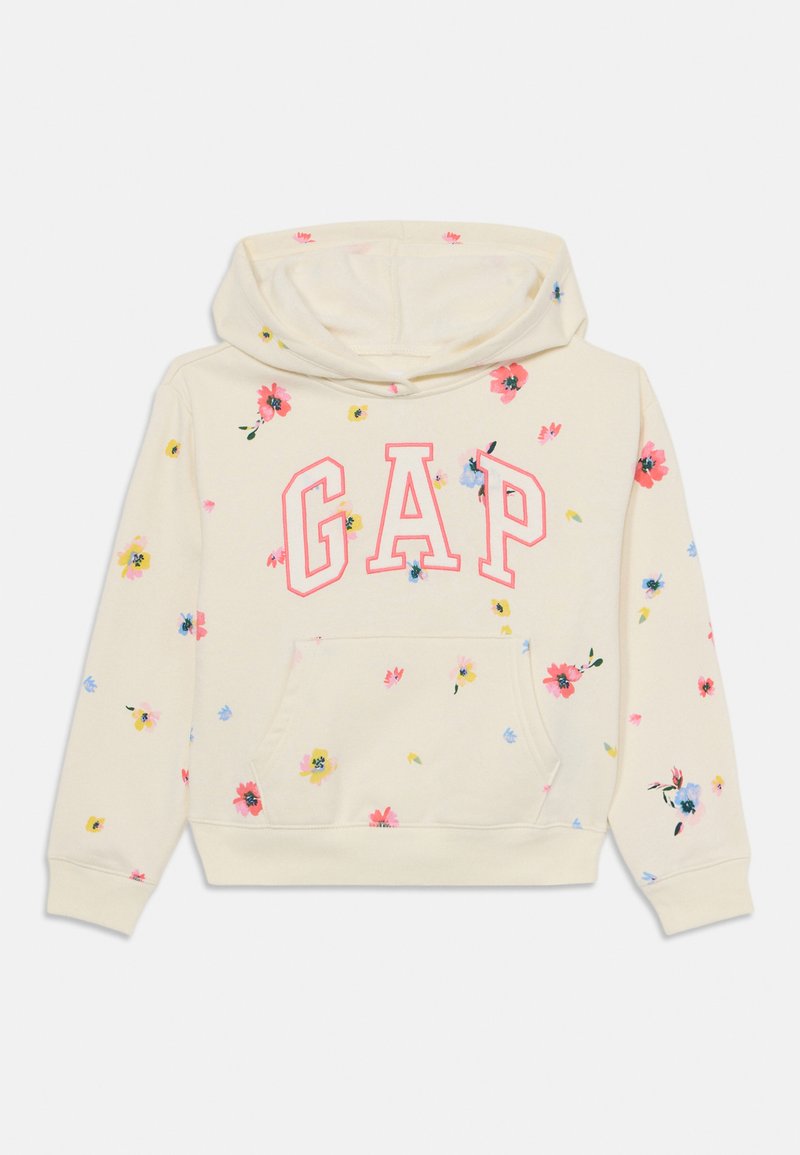 GAP KIDS RELAXED GAP LOGO HOODIE - Sweatshirt com capuz - white
