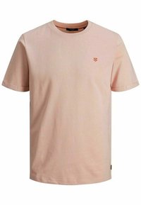 Jack & Jones PREMIUM JPRBLAHARDY TEE CREW NECK - Camiseta básica - peach whip