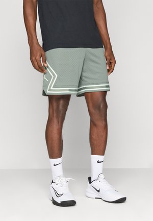 DIAMOND SHORT - Športne kratke hlače - vintage lichen/jade aura