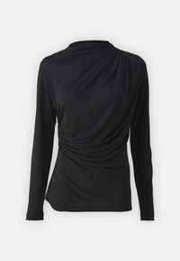 KATKABBGINELA BLOUSE - Långärmad tröja - black