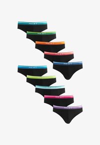 Unselected, black bright waistband