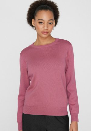 FULLY FASHIONED - Pullover - pink