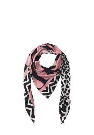 DREIECK MIT MUSTERMIX - Halsdoek - schwarz