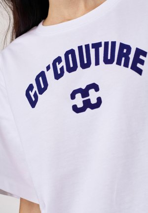 Co'couture, ZENGACC - Μπλουζάκι με στάμπα - white - blue