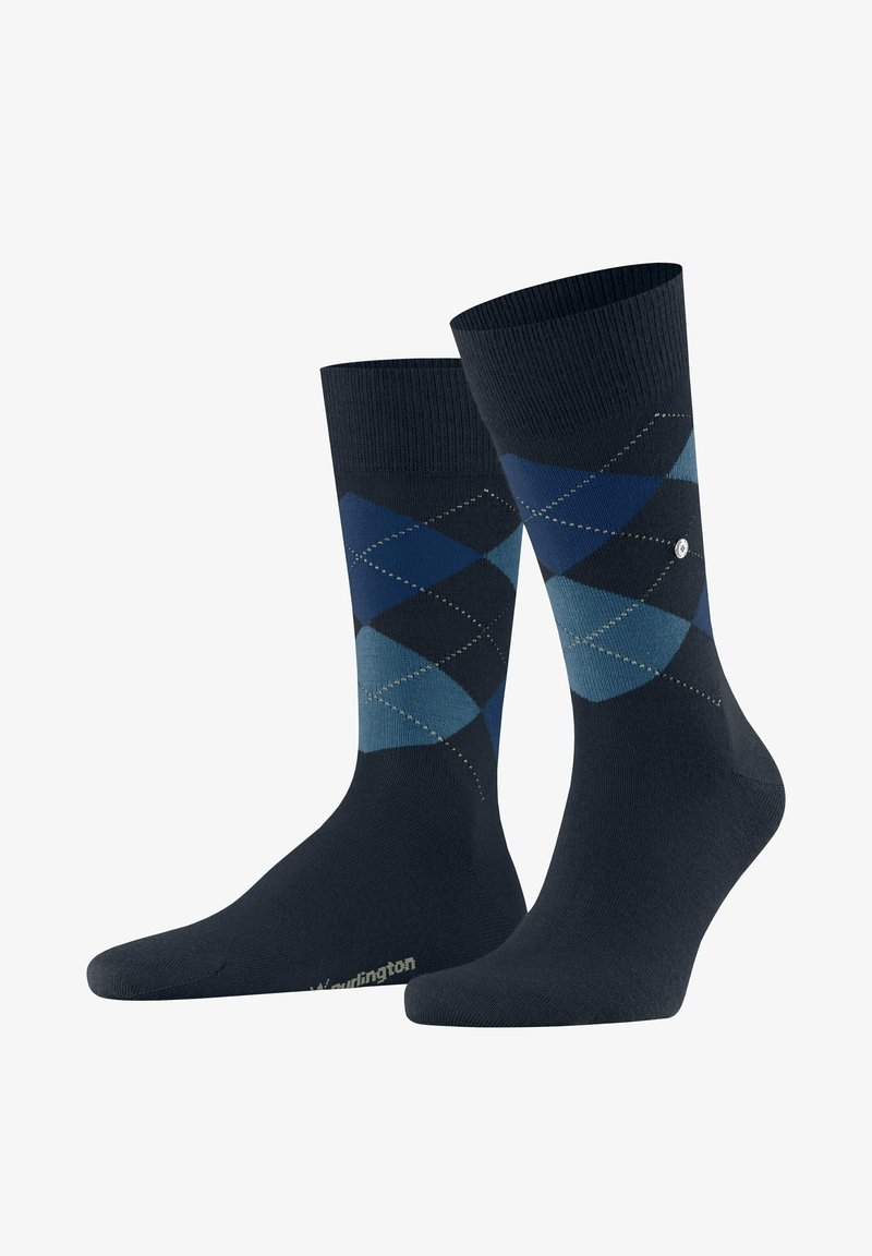 Burlington Edinburgh - Calcetines - space blue