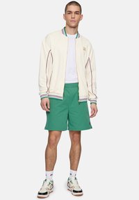 Fila Bomberjacka - antique white f box monogram aop