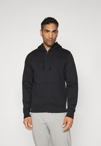 Champion ICONS TONAL FULL ZIP HOODIE - Zip-up sweatshirt - black