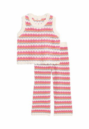 STRIPE SET - Tygbyxor - pink mix