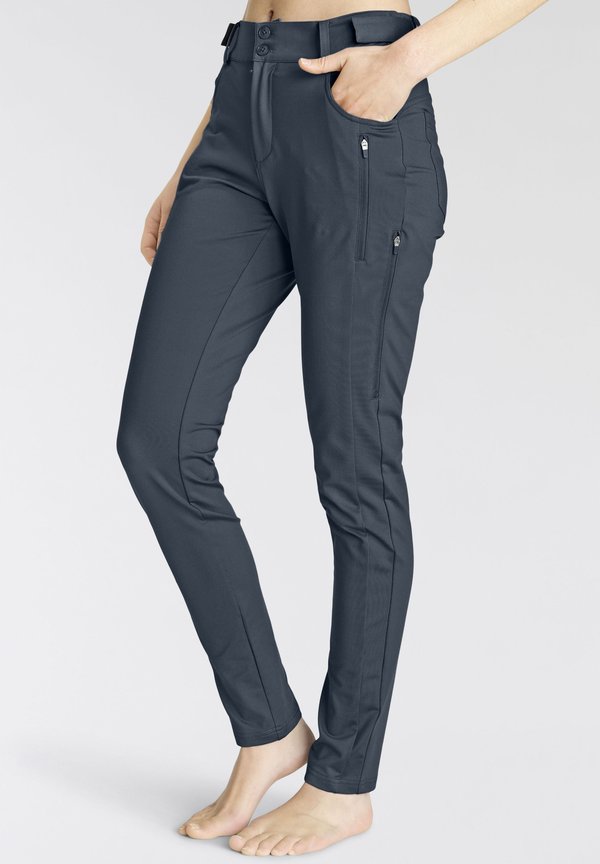TREKKING - Stoffhose - blau