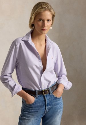 THE ICONIC CLASSIC FIT OXFORD SHIRT - Blúzka so zapínaním na gombíky - sky lavender