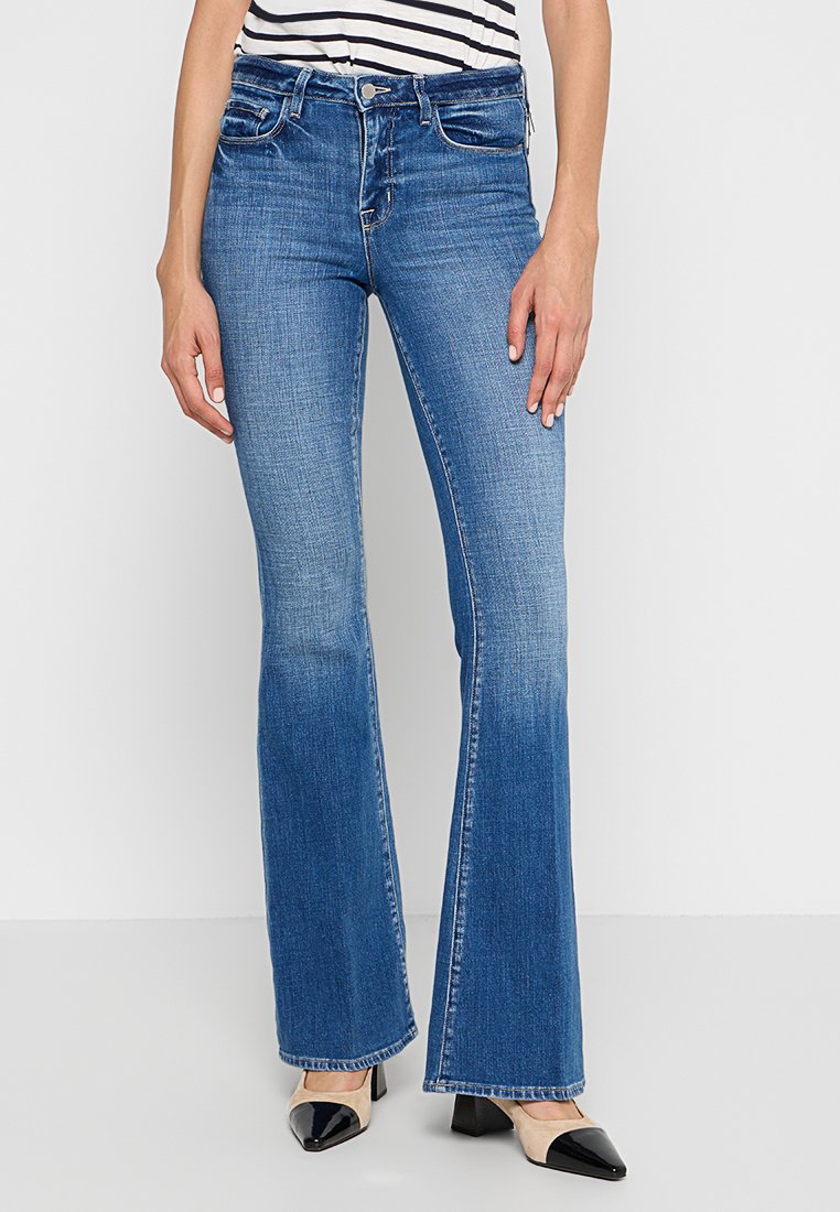 L’Agence Flared Jeans blauw