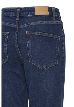 PULZ PZLIVA - Blugi slim fit - dark blue denim