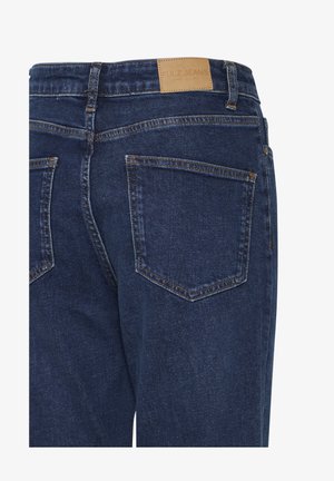 PULZ, PZLIVA - Džíny Slim Fit - dark blue denim