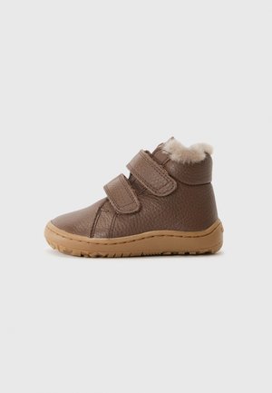 BAREFOOT WINTER FURRY UNISEX - Cizme de iarnă - brown