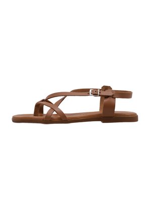 Sandra Fontán LANFRANCO - Sandales tongs - camel