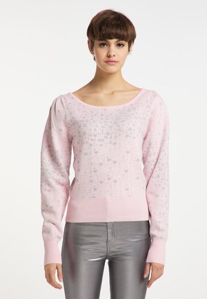 MYMO AT NIGHT NOLIE - Strickpullover - rosa silber