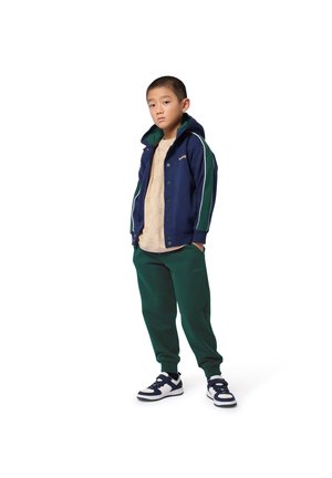 HUGO Kids MANCHES COURTES - T-shirt imprimé - stone