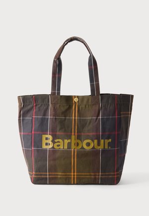 Barbour, TELFIELD TARTAN TOTE BAG UNISEX - Чанта за пазаруване - multi-coloured
