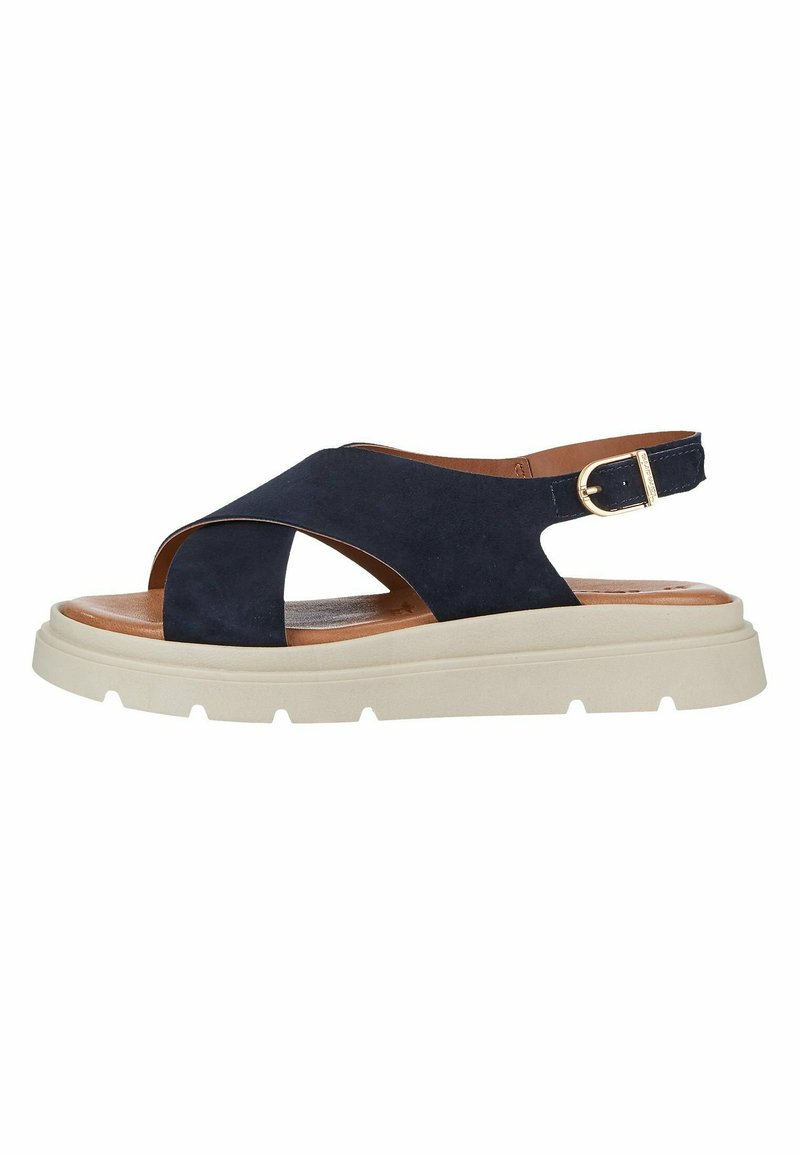 Tamaris Sandali con plateau - navy