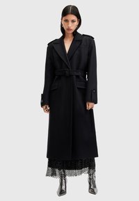 AllSaints AUGUSTA COAT - Klasisks mētelis - black