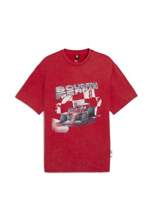 SCUDERIA FERRARI GRAPHIC - T-Shirt print - rosso corsa