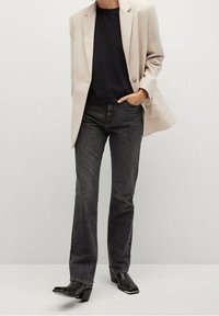 Mango Abrigo corto - beige