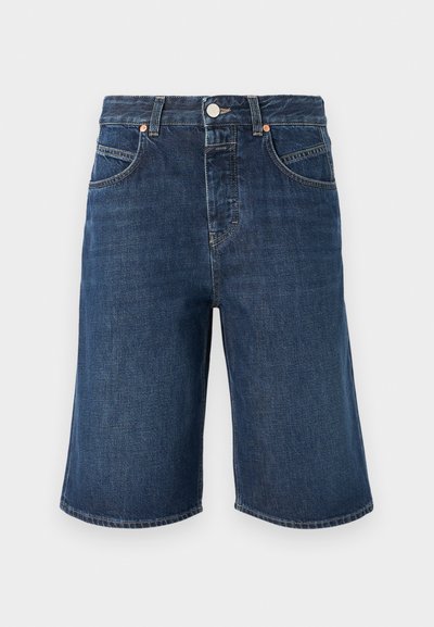 CLOSED JENICA - Jeansshorts - dark blue