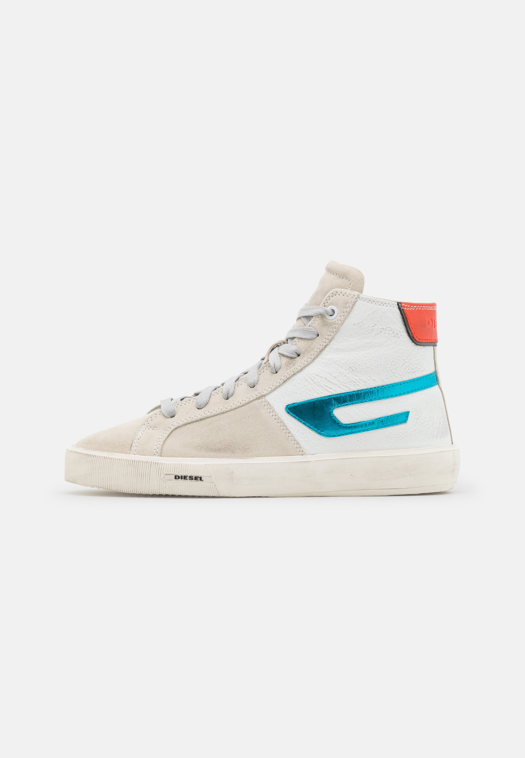 Diesel S-MYDORI ML - Sneakers hoog - white/wit - Zalando.nl