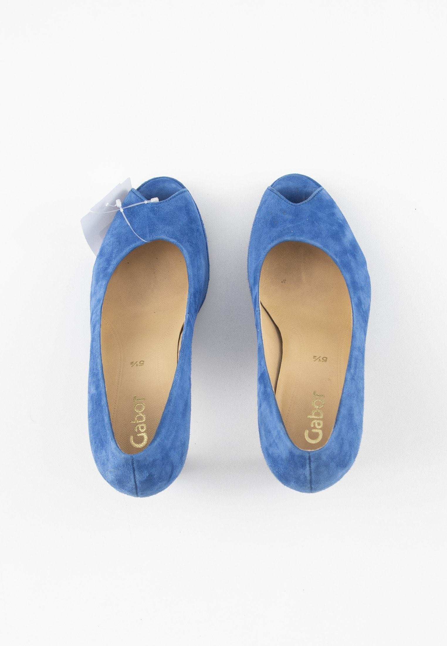 Blauwe GABOR Pumps 450 | Omoda