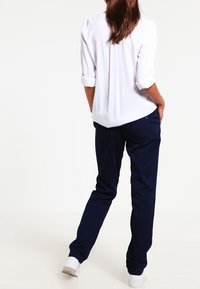 QS Tygbyxor - blue denim