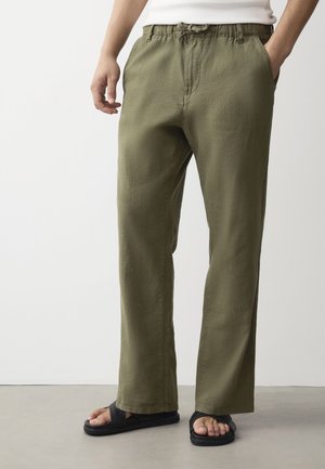 Next, Pantalon classique - khaki green