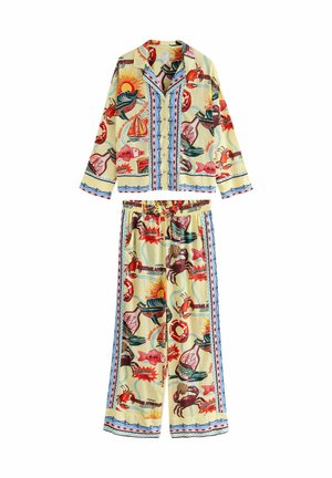 TALL FIT - BLEND THROUGH SET - Pyjama set - yellow