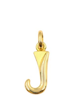 BUCHSTABE J - Ciondolo - gelbgold-coloured