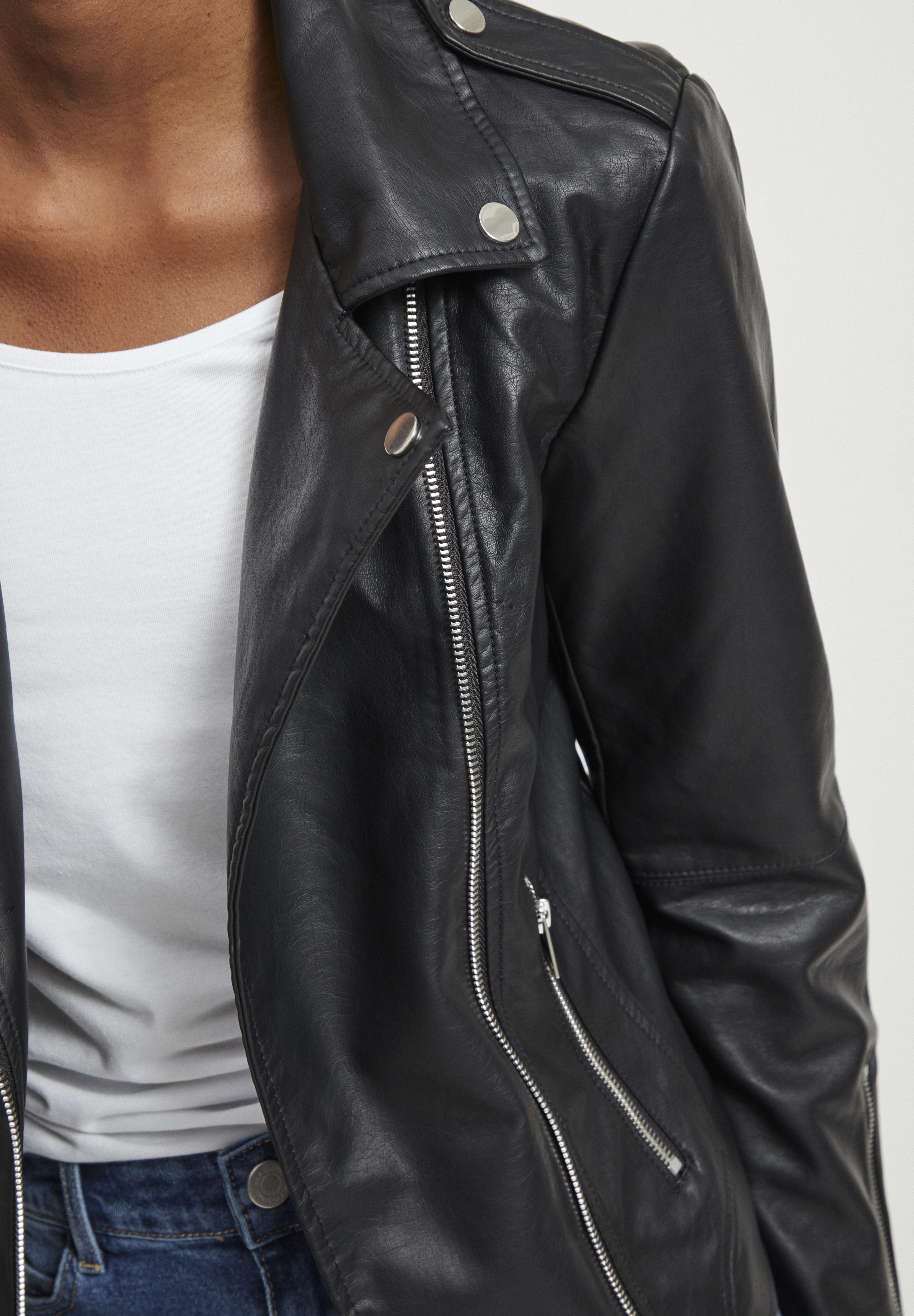 zalando leather jacket