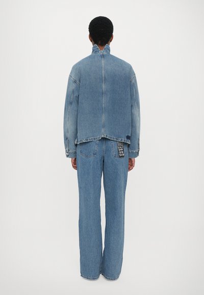 CLOSED SHACKET - Teksajakk - mid blue