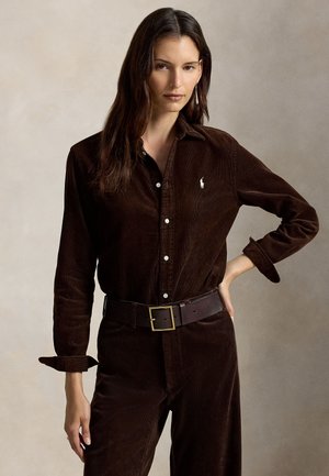 Polo Ralph Lauren SPORT SHIRT - Πουκαμίσα με κουμπιά - dark brown