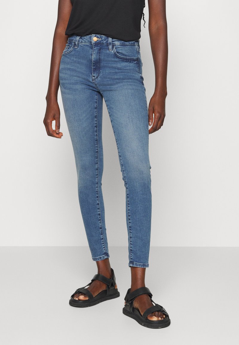 Esprit Jeans Skinny Fit - dark-blue denim/blu scuro - (Second hand