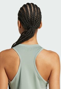 adidas Performance DESIGNED FOR - Top - silver green