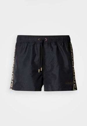 SWIM BANDA GRECA - Badeshorts - black/gold-coloured