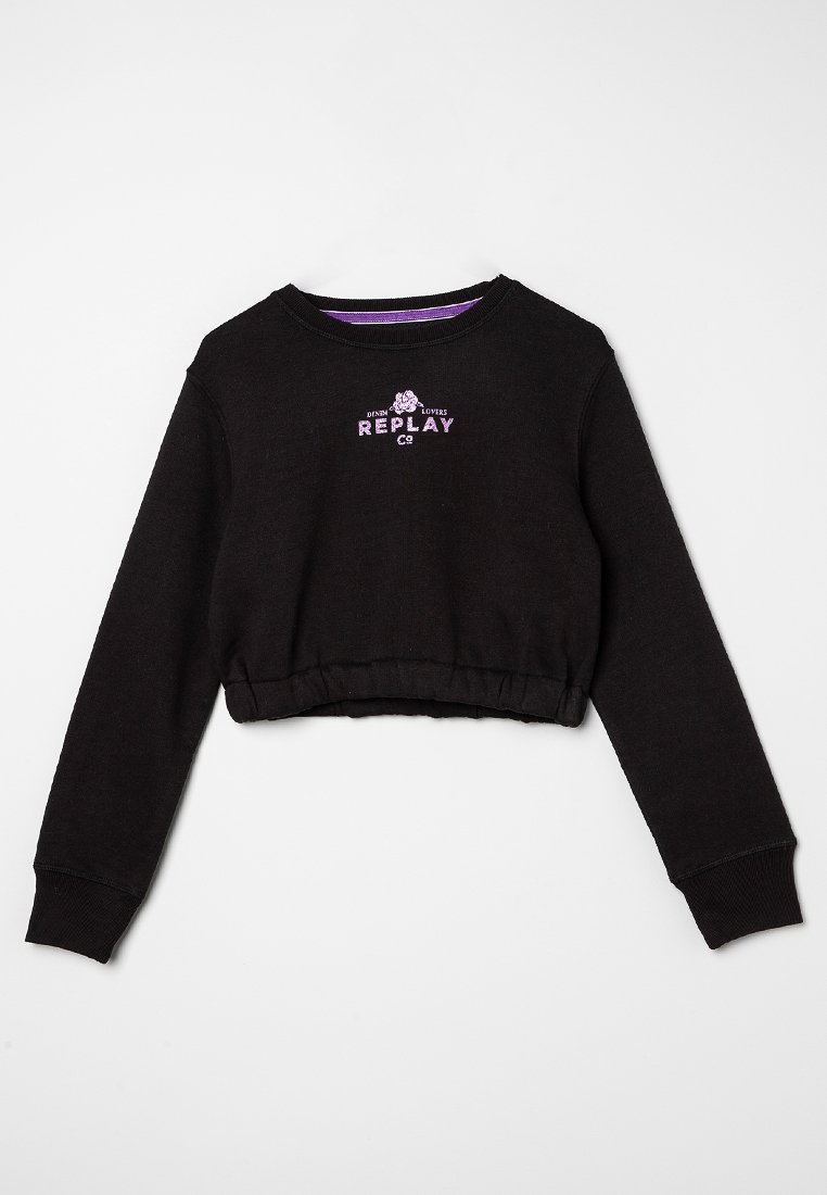 Replay Sweater zwart