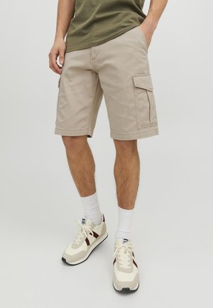 Jack & Jones JPSTJOE  - Šortky - oxford tan