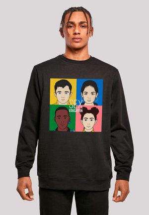 SEX EDUCATION BLUR COVER NETFLIX TV SERIES - Sweatshirt - schwarz