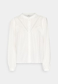 JDYJADE LIFE DOBBY LACE SHIRT  - Blusa - cloud dancer